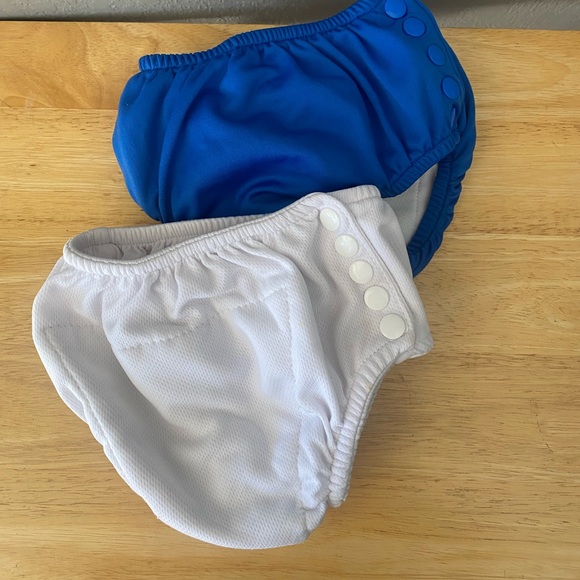 IPlay Green Sprouts Blue Swim Diaper Size 2/3t - Picture 1 of 7